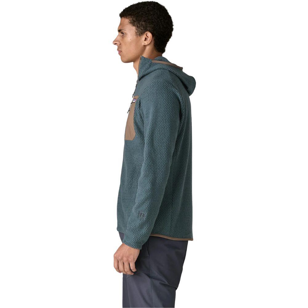 Patagonia Men's R1 Air Fleece Full-Zip Hoody (Summit Blue) side