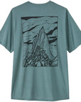Patagonia Men's Capilene Cool Daily Shirt - Cloud Crag (Blue Sage - Light Blue Sage X-Dye)