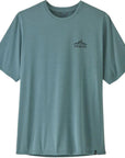 Patagonia Men's Capilene Cool Daily Shirt - Cloud Crag (Blue Sage - Light Blue Sage X-Dye) front