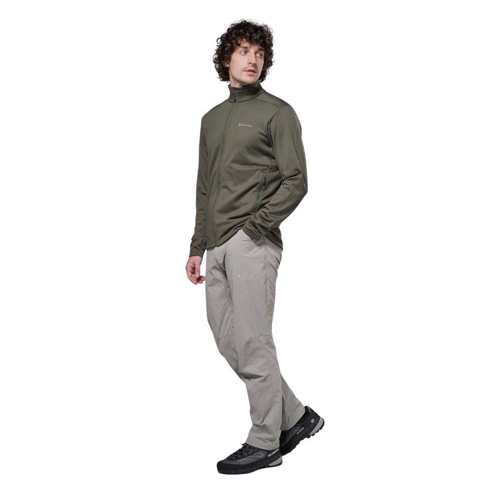 Montane Men's Protium Fleece Jacket (Moss) Side