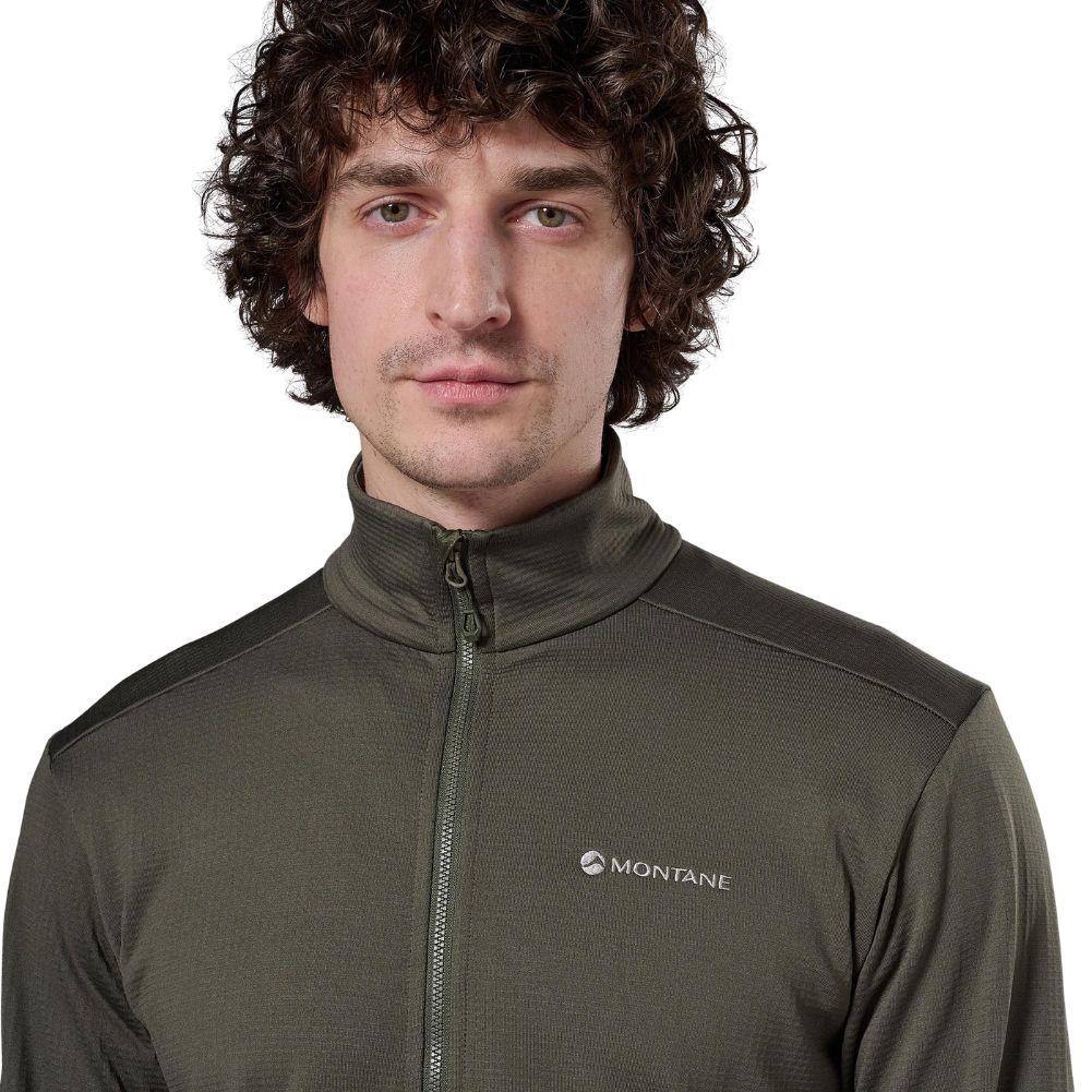 Montane Men's Protium Fleece Jacket (Moss) Top
