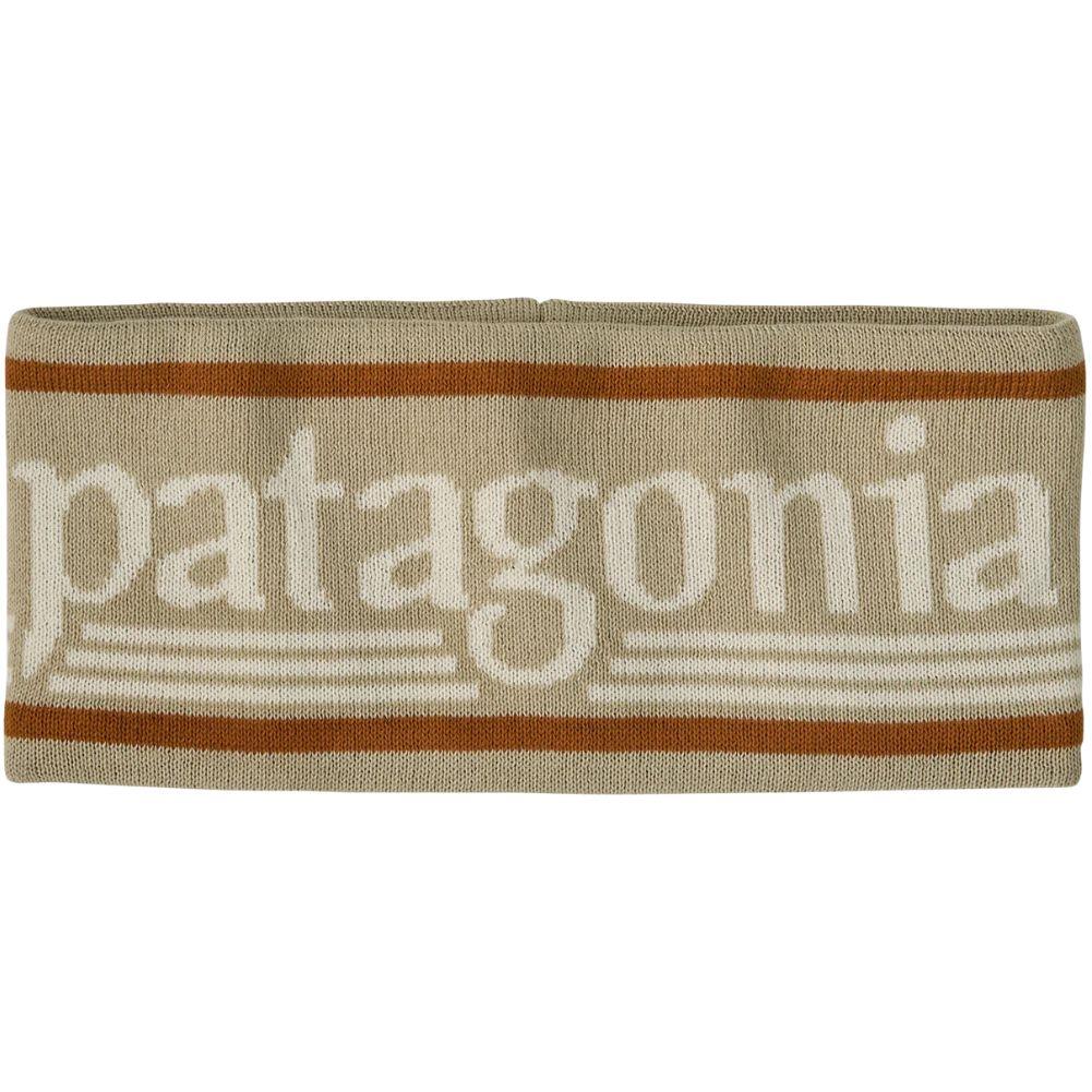 Patagonia Powder Town Headband (Hut Tripper Logo: Weathered Stone)