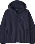 Patagonia Women's Retro Pile Fleece Hoody (Sunken Blue)