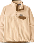 Patagonia Women's Lightweight Synchilla Snap-T Fleece Pullover (Natural)