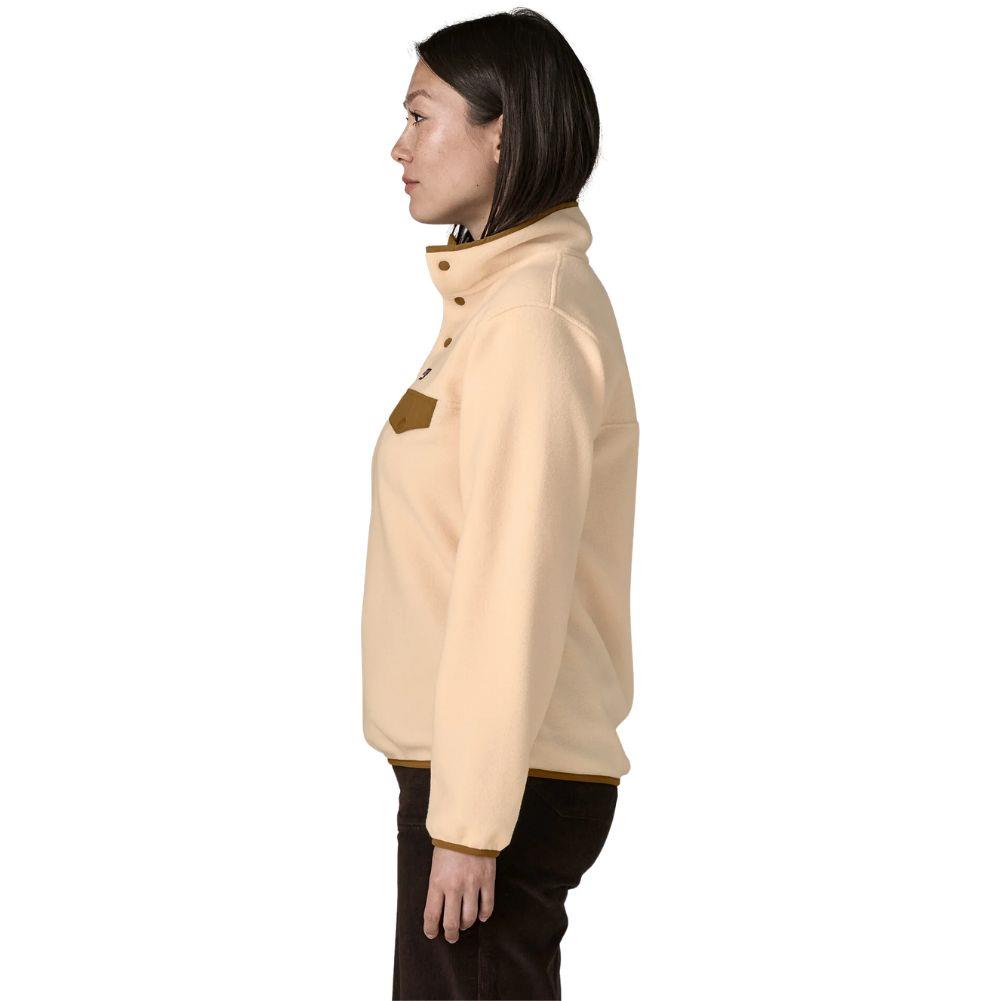 Patagonia Women's Lightweight Synchilla Snap-T Fleece Pullover (Natural) side