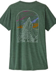 Patagonia Women's Capilene Cool Daily Shirt (Canopy Green - Light Canopy Green X-Dye)