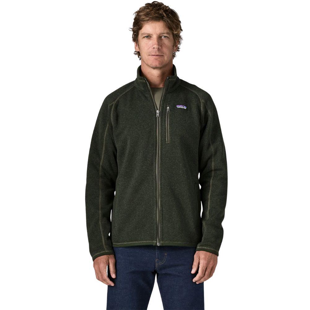 Patagonia Men's Better Sweater Fleece Jacket (Old Growth Green) front