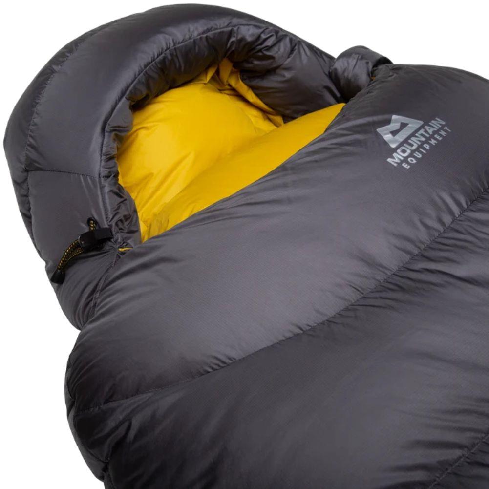 Mountain Equipment Helium GT 600 Down Sleeping Bag - Left Zip - Long (Anvil Grey) angle
