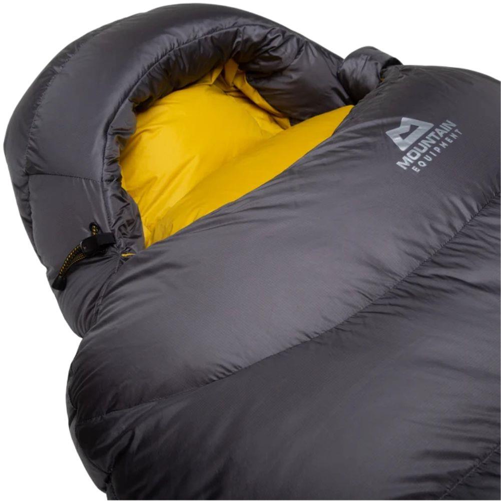 Mountain Equipment Helium GT 800 Down Sleeping Bag - Left Zip - Regular (Anvil Grey) angle
