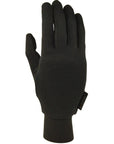 Extremities Silk Liner Glove (Black) single
