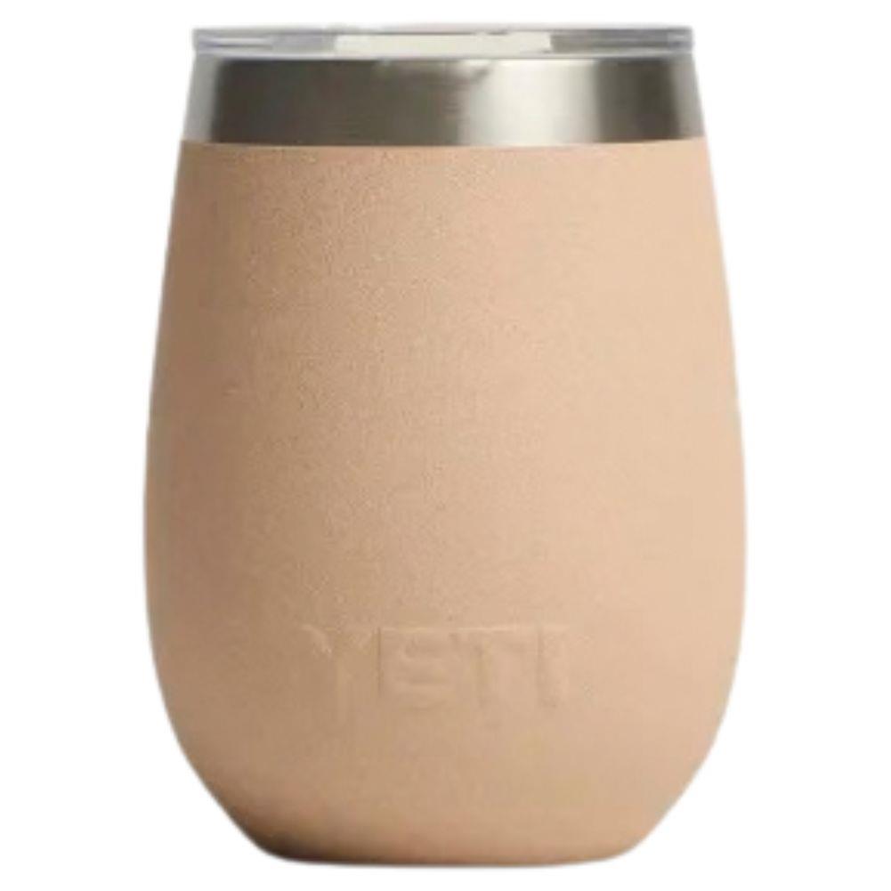 Yeti Rambler 10 oz (296 ml) Wine Tumbler (Tahini) Close