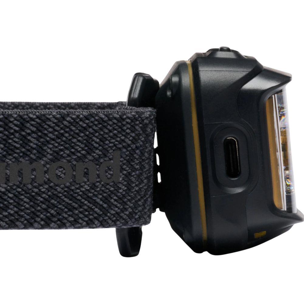 Black Diamond Storm+ Headlamp (Black) side