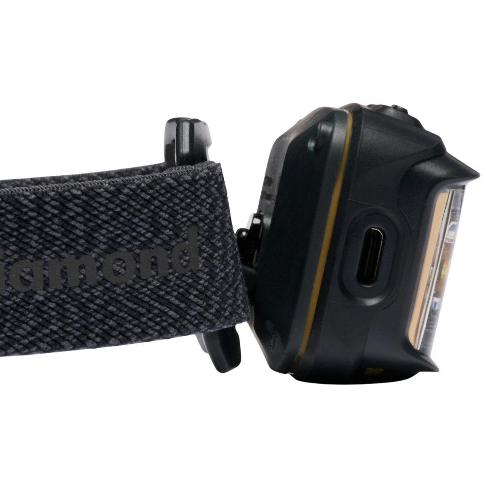 Black Diamond Storm+ Headlamp (Black) tilt