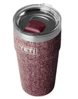 Yeti Rambler 20 oz (591 ml) Stackable Cup With MagSlider Lid (Riverhead Red)