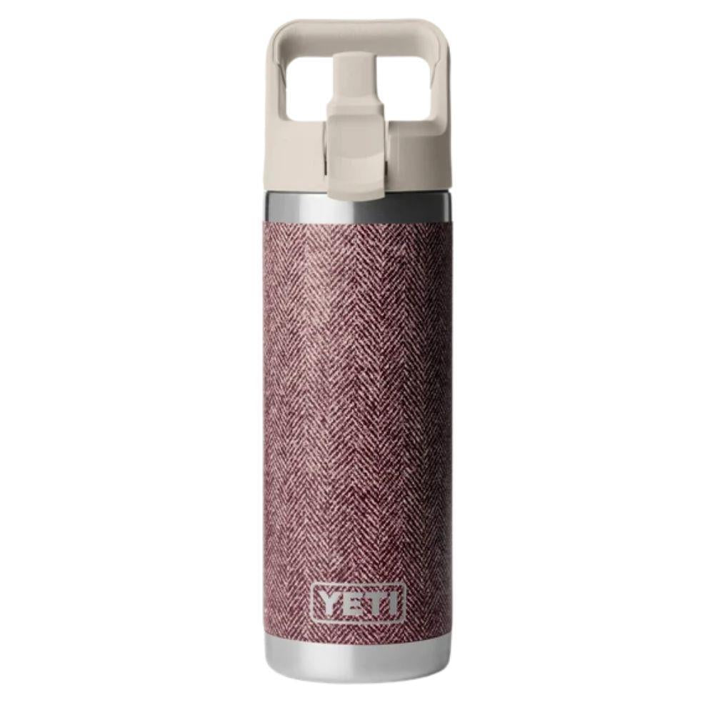 Yeti Rambler 18 oz (532 ml) Bottle With Colour-Matched Straw Cap (Riverhead Red)