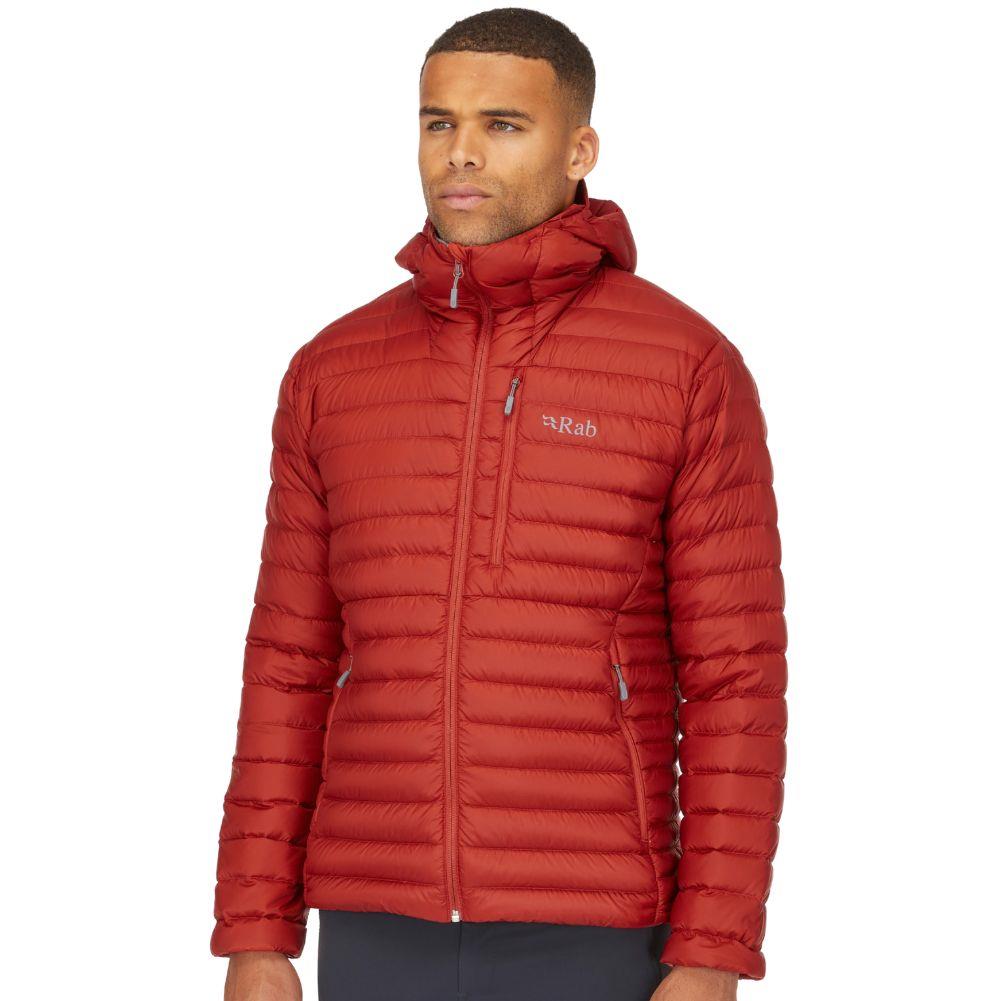 Rab Men's Microlight Alpine Jacket (Tuscan Red) Side