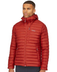 Rab Men's Microlight Alpine Jacket (Tuscan Red) Side