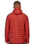 Rab Men's Microlight Alpine Jacket (Tuscan Red) Back Full
