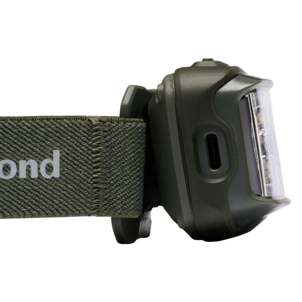 Black Diamond Storm 550 Lumen Headlamp (Tundra) Side