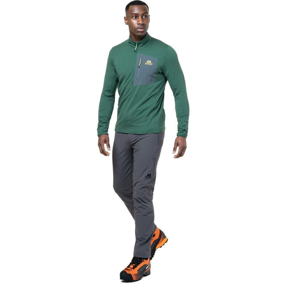 Mountain Equipment Men's Ibex Mountain Pant - Short (Anvil Grey) turn