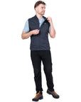 Mountain Equipment Men's Aerotherm Vest (Blue Nights) zip up