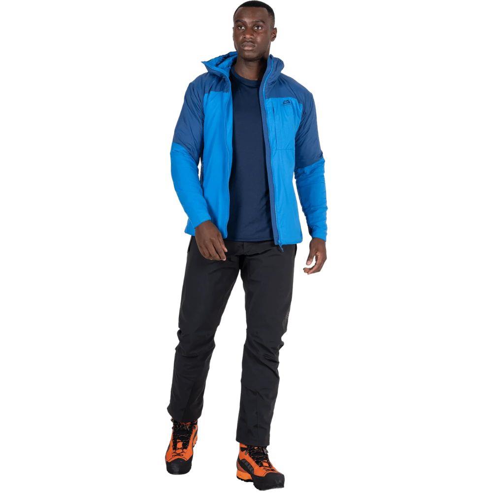 Mountain Equipment Men's Intra Light Hooded Jacket (Atlantic/Admiral)