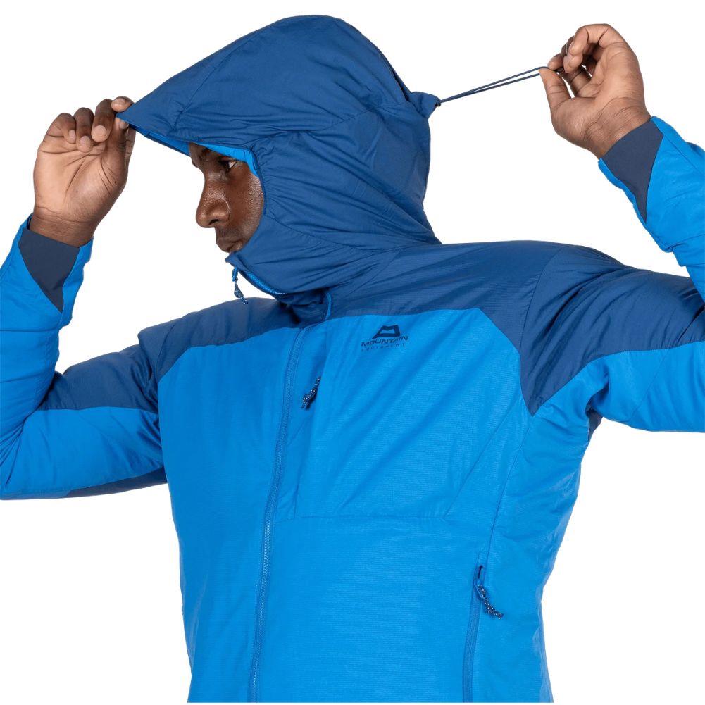Mountain Equipment Men's Intra Light Hooded Jacket (Atlantic/Admiral)