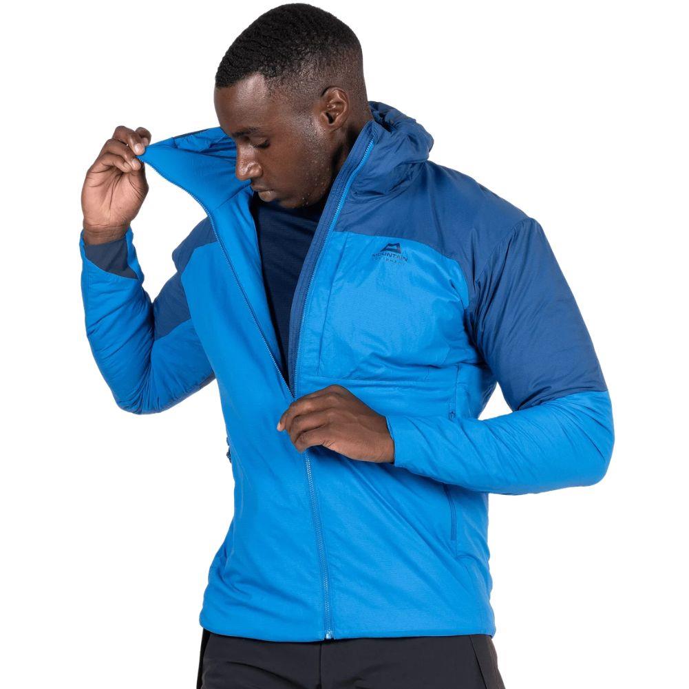 Mountain Equipment Men's Intra Light Hooded Jacket (Atlantic/Admiral)