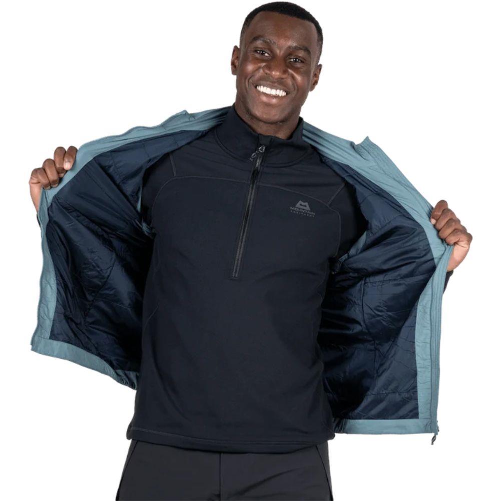 Mountain Equipment Men's Intra Light Vest (Goblin Blue) open