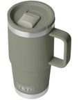 Yeti Rambler 20 oz (591 ml) Travel Mug With Leakproof Stronghold Lid (Pampa Green) tip