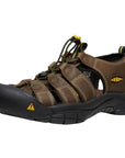 Keen Men's Newport Leather Sandals (Bison) left