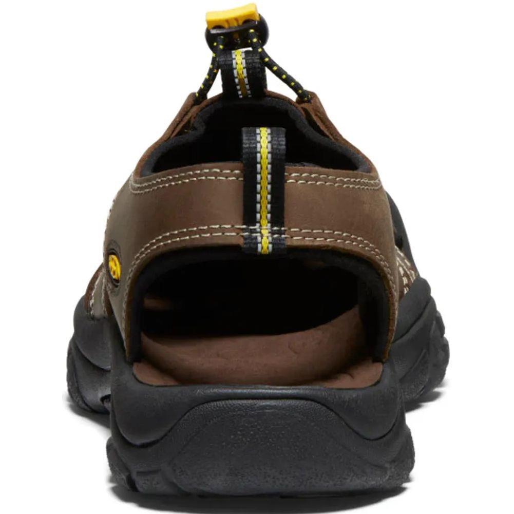 Keen Men's Newport Leather Sandals (Bison) back