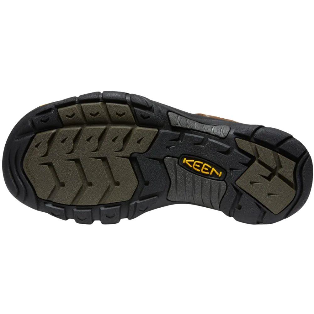 Keen Men's Newport Leather Sandals (Bison) sole