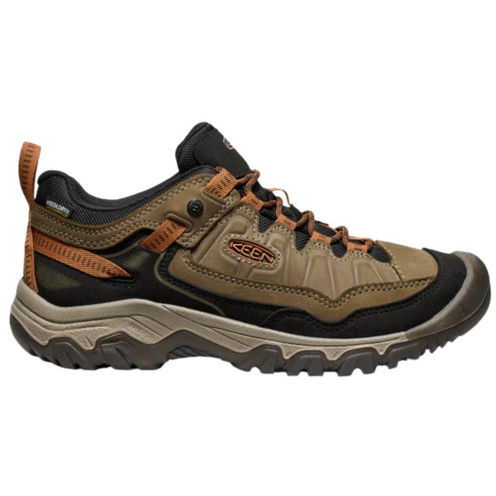 Keen Men's Targhee IV Waterproof Wide Hiking Shoe (Sea Turtle/Roasted Pecan)