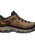 Keen Men's Targhee IV Waterproof Wide Hiking Shoe (Sea Turtle/Roasted Pecan)