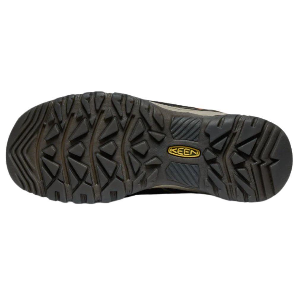 Keen Men's Targhee IV Waterproof Wide Hiking Shoe (Sea Turtle/Roasted Pecan) sole
