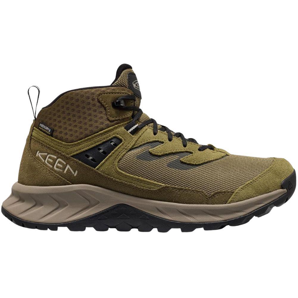 Keen Men's Hightrail Waterproof Hiking Boot (Martini Olive/Dark Olive)