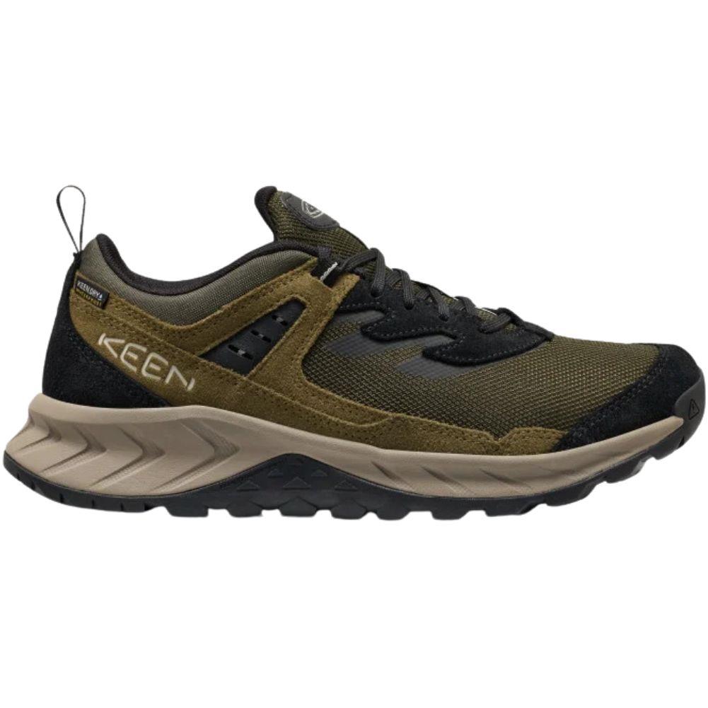 Keen Men's Hightrail Waterproof Hiking Shoe (Forest Night/Dark Olive)