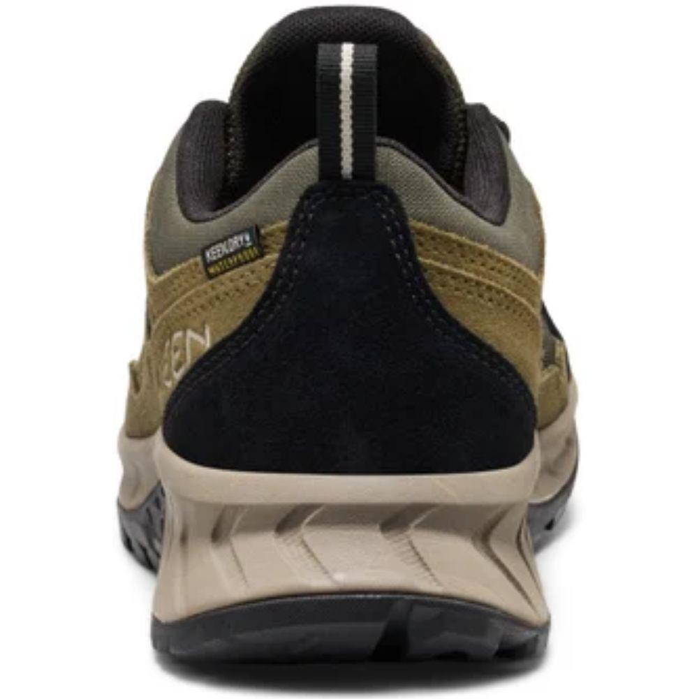 Keen Men's Hightrail Waterproof Hiking Shoe (Forest Night/Dark Olive) back