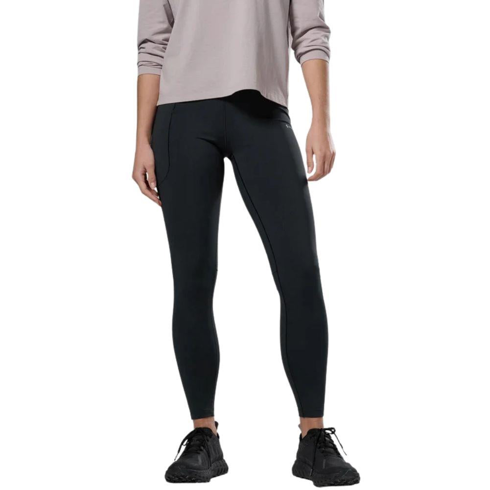 Montane Women's Ineo Lite Hiking Leggings (Black) front pose