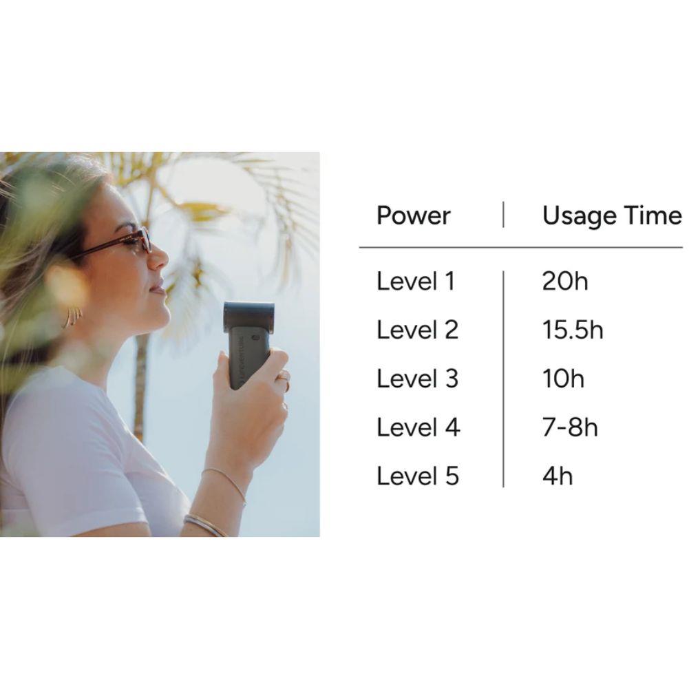 Lifeventure Pocket Fan power