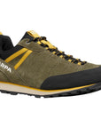 Scarpa Men's Crux 2 GTX Walking Shoe (Kalamata/Lemon Curry) angle