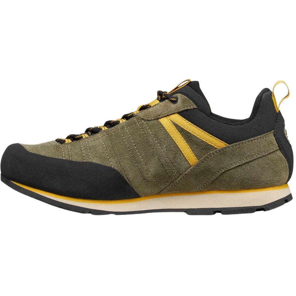 Scarpa Men's Crux 2 GTX Walking Shoe (Kalamata/Lemon Curry) left