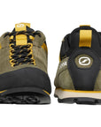 Scarpa Men's Crux 2 GTX Walking Shoe (Kalamata/Lemon Curry) front back