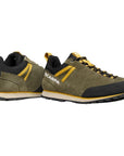 Scarpa Men's Crux 2 GTX Walking Shoe (Kalamata/Lemon Curry) pair