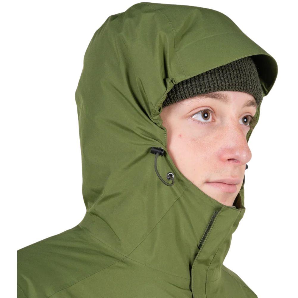 Sprayway Men's Vihar Insulated Gore-Tex Jacket (Cypress) hood up