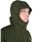 Sprayway Men's Arderin GORE-TEX Jacket (Cypress/Forest) hood up
