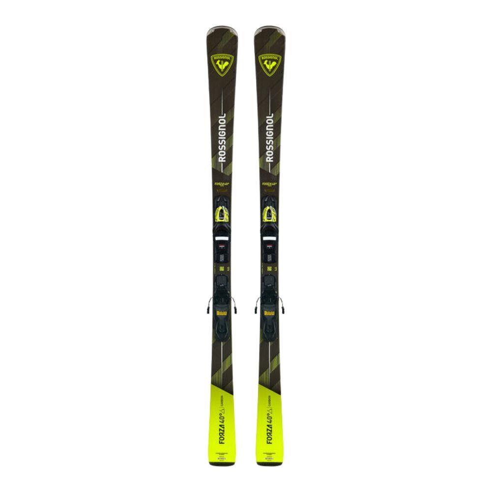 Rossignol Men's Forza 40 Carbon Piste Skis & Xpress 11 GW B83  Bindings Full