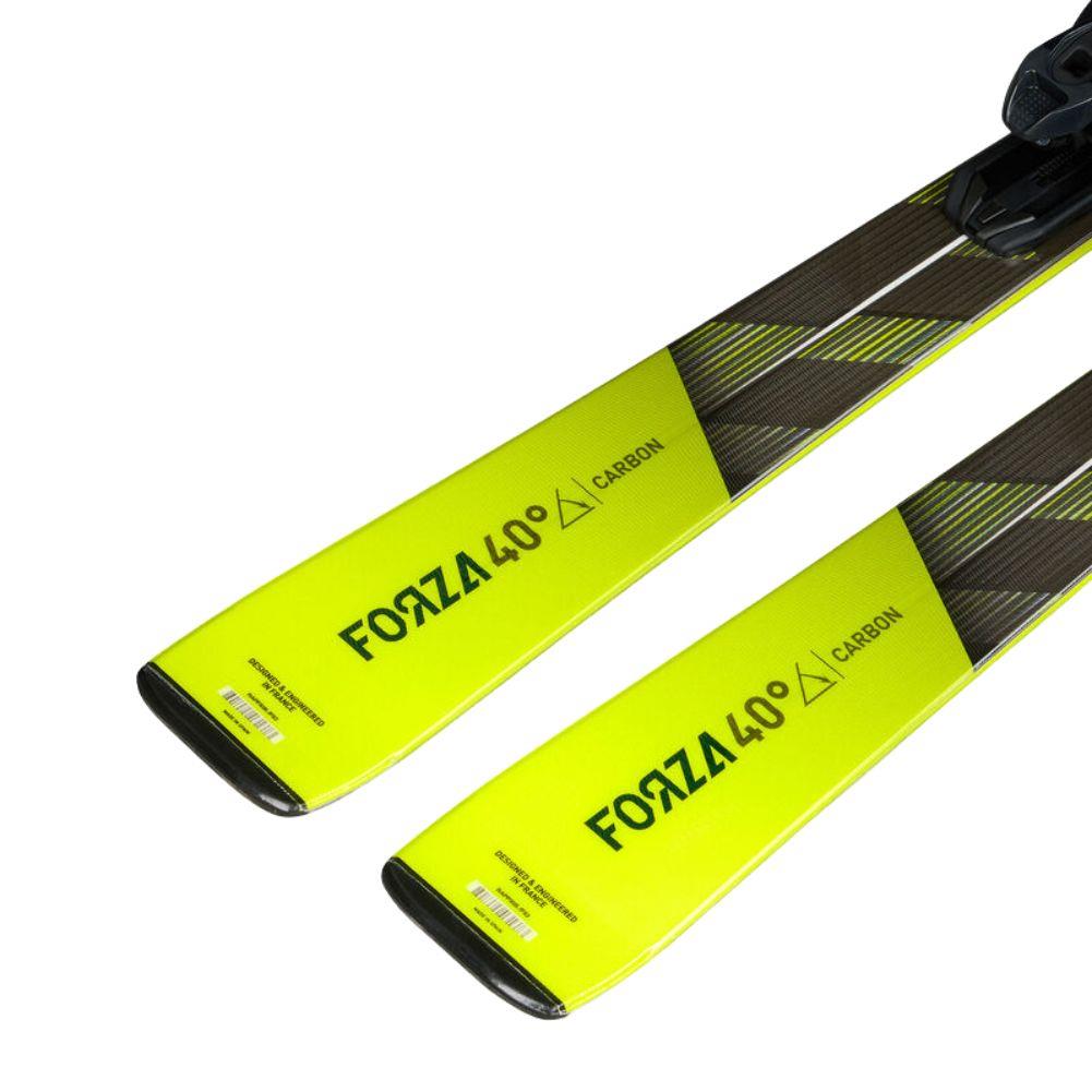 Rossignol Men's Forza 40 Carbon Piste Skis & Xpress 11 GW B83  Bindings Back