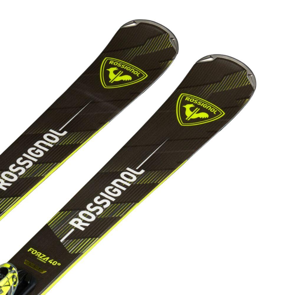 Rossignol Men's Forza 40 Carbon Piste Skis &amp; Xpress 11 GW B83  Bindings Front
